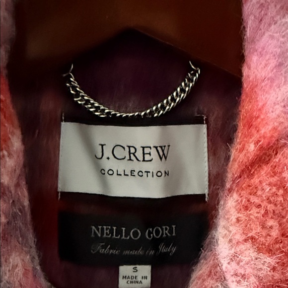 J.Crew Women's Vibrant Plaid Wool Coat - Picture 2 of 5